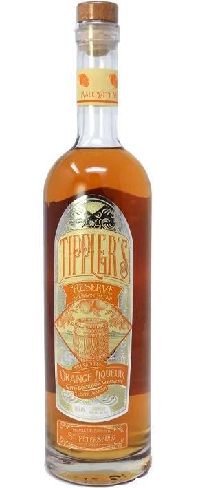 A bottle of Tippler's Reserve on a white background.